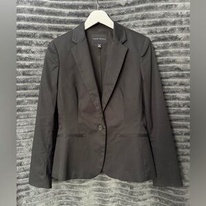 Banana Republic Black Stretched Blazer